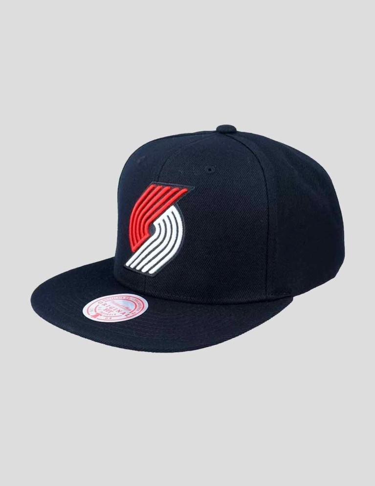 MITCHELL & NESS Blazers squadra terra 2.0 snapback nero